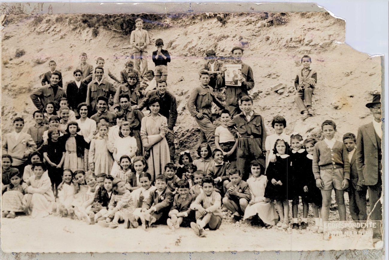 Foto di gruppo rovinata — prima